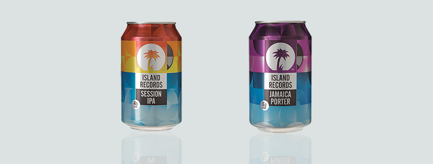 Island Records Cans