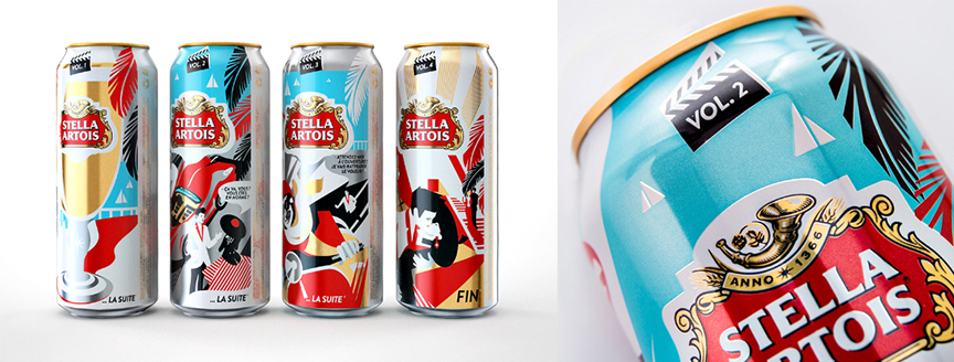 Stella Artois Can Collecting Design BBDO
