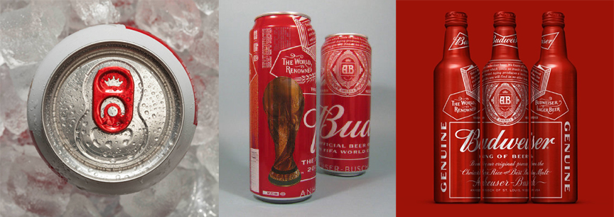 Cans Fifa World Cup Russia 2018 Budweiser