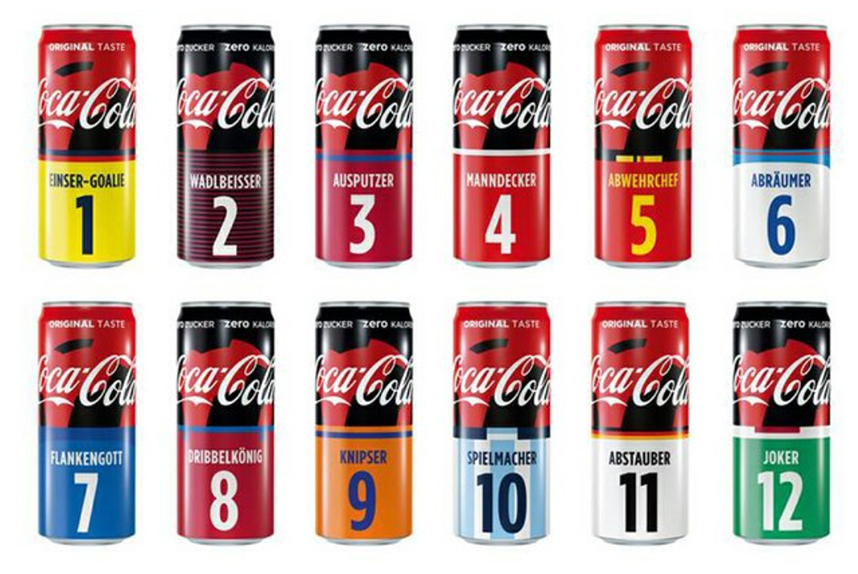 Cans Fifa World Cup Russia 2018 Coca Cola - Austria