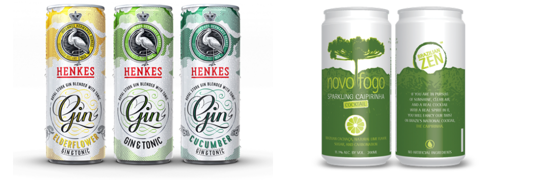 Gin & Tonic and Caipirinha in cans - Metal Packaging Europe 