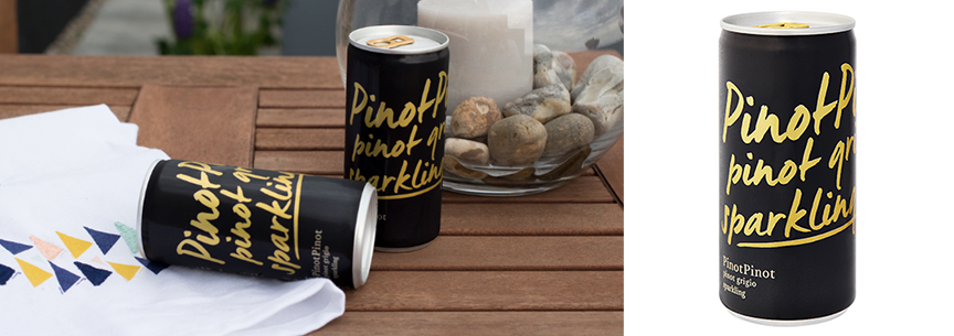 Light and sparkling Pinot Grigio 